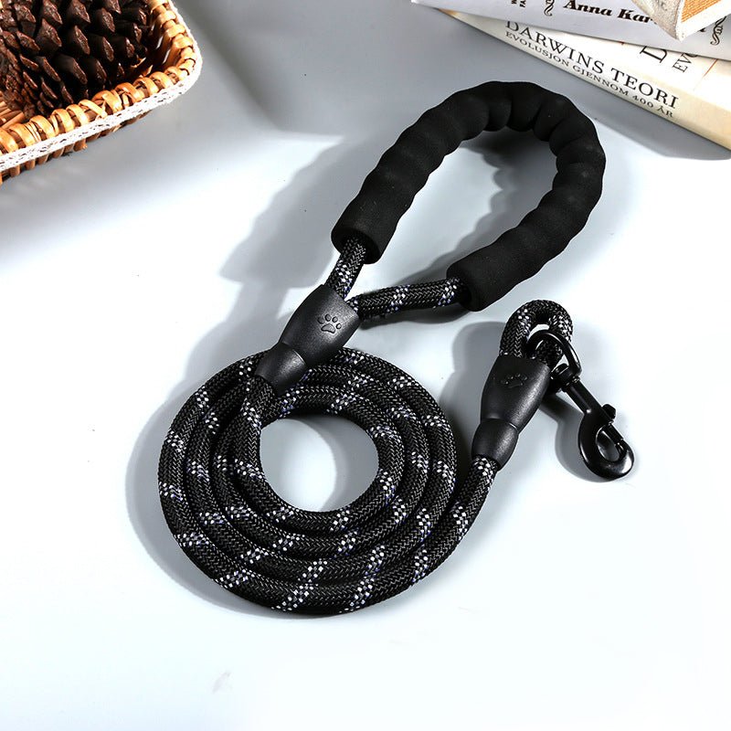 Reflective Nylon Round Rope Dog Leash - Pet Supplier Store