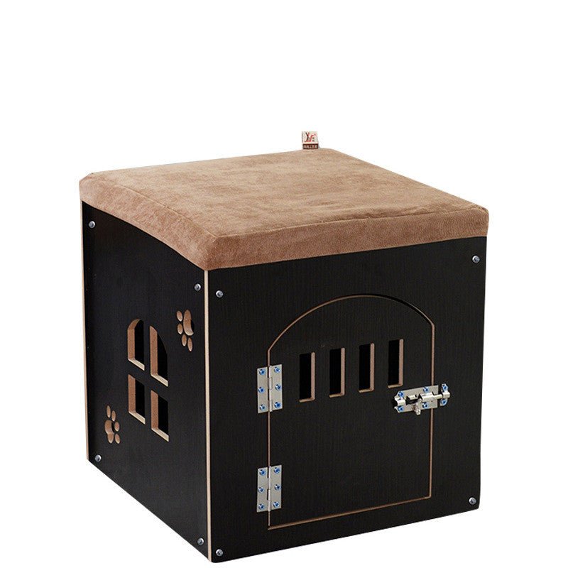 Removable And Washable Four Seasons Pet House, Wooden Pet Nest - Pet Supplier Store