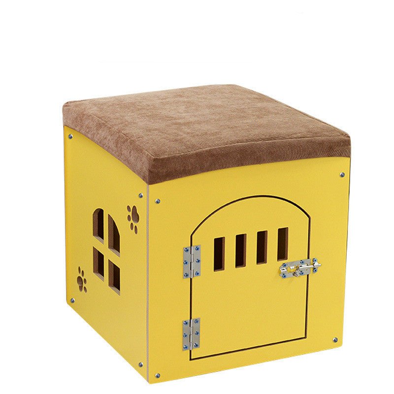 Removable And Washable Four Seasons Pet House, Wooden Pet Nest - Pet Supplier Store