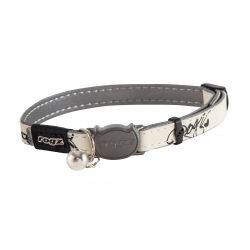Rogz Glow in the Dark Catz Black Jumping Cat Collar 20-31 cm - Pet Supplier Store