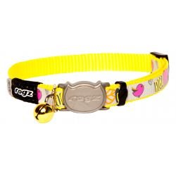 Rogz Reflecto Catz Yellow Bird Cat Collar 20-31 cm - Pet Supplier Store