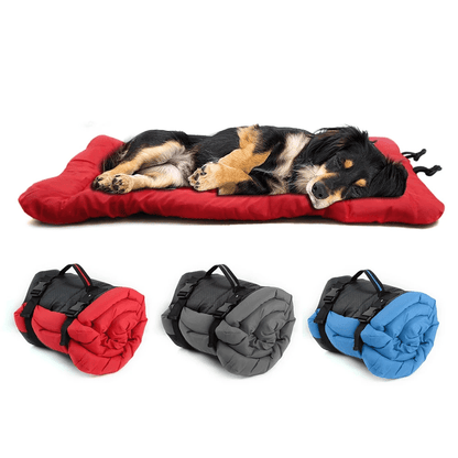 Roll up travelling sleeping lightweight portable dog bed - Pet Supplier Store