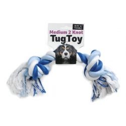 Ruff 'N' Tumble 2 Knot Small Rope Toy 90g - Pet Supplier Store