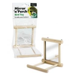 Ruff 'N' Tumble Mirror 'N' Perch Bird Toy - Pet Supplier Store
