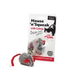 Ruff 'N' Tumble Mouse 'N' Squeak Catnip Toy - Pet Supplier Store