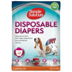 Simple Solution Disposable Diaper Large - XLarge - Pet Supplier Store