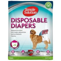 Simple Solution Disposable Diapers XXLarge - Pet Supplier Store