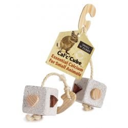 Small 'N' Furry Cal 'C' Cube Pumice Toy - Pet Supplier Store