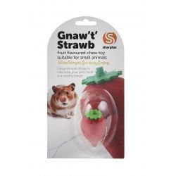 Small 'N' Furry Gnaw 'T' Strawberry - Pet Supplier Store