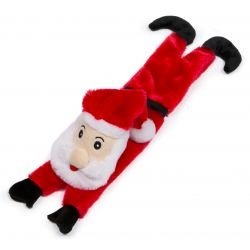Stuffed Head Squeaky Santa - Pet Supplier Store