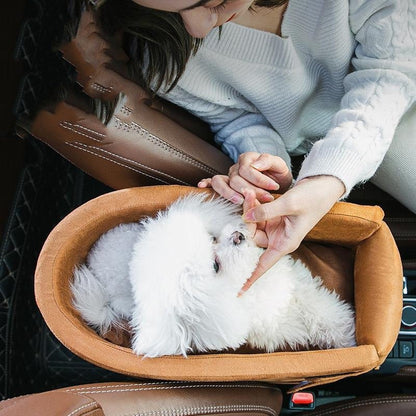 Velvet Dog Car Seat - Pet Supplier Store
