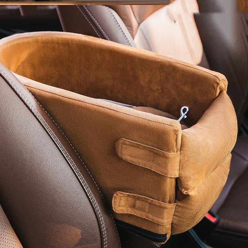 Velvet Dog Car Seat - Pet Supplier Store