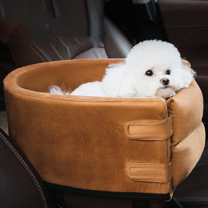 Velvet Dog Car Seat - Pet Supplier Store