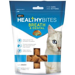 VETIQ Breath & Dental Cat Treats 70g - Pet Supplier Store