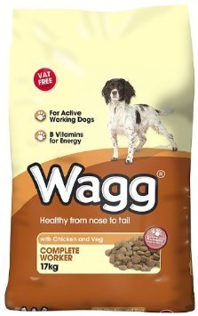 Wagg Complete Worker Chicken & Vegetables Dry Mix 17kg - Pet Supplier Store