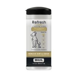 Wahl refresh Large Pet Wipes Coconut (pack of 50 wipes) - Pet Supplier Store