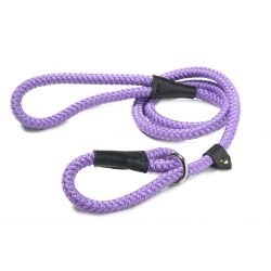 Walk 'R' Cise Dog Nylon Braided Lead - Lilac - Pet Supplier Store