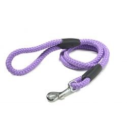 Walk 'R' Cise Dog Nylon Braided Trigger Hook Lead - Lilac - Pet Supplier Store