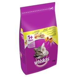 Whiskas 1+ Cat Complete Dry with Chicken 7kg - Pet Supplier Store