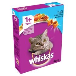 Whiskas 1+ Cat Complete Dry with Tuna 825g - Pet Supplier Store
