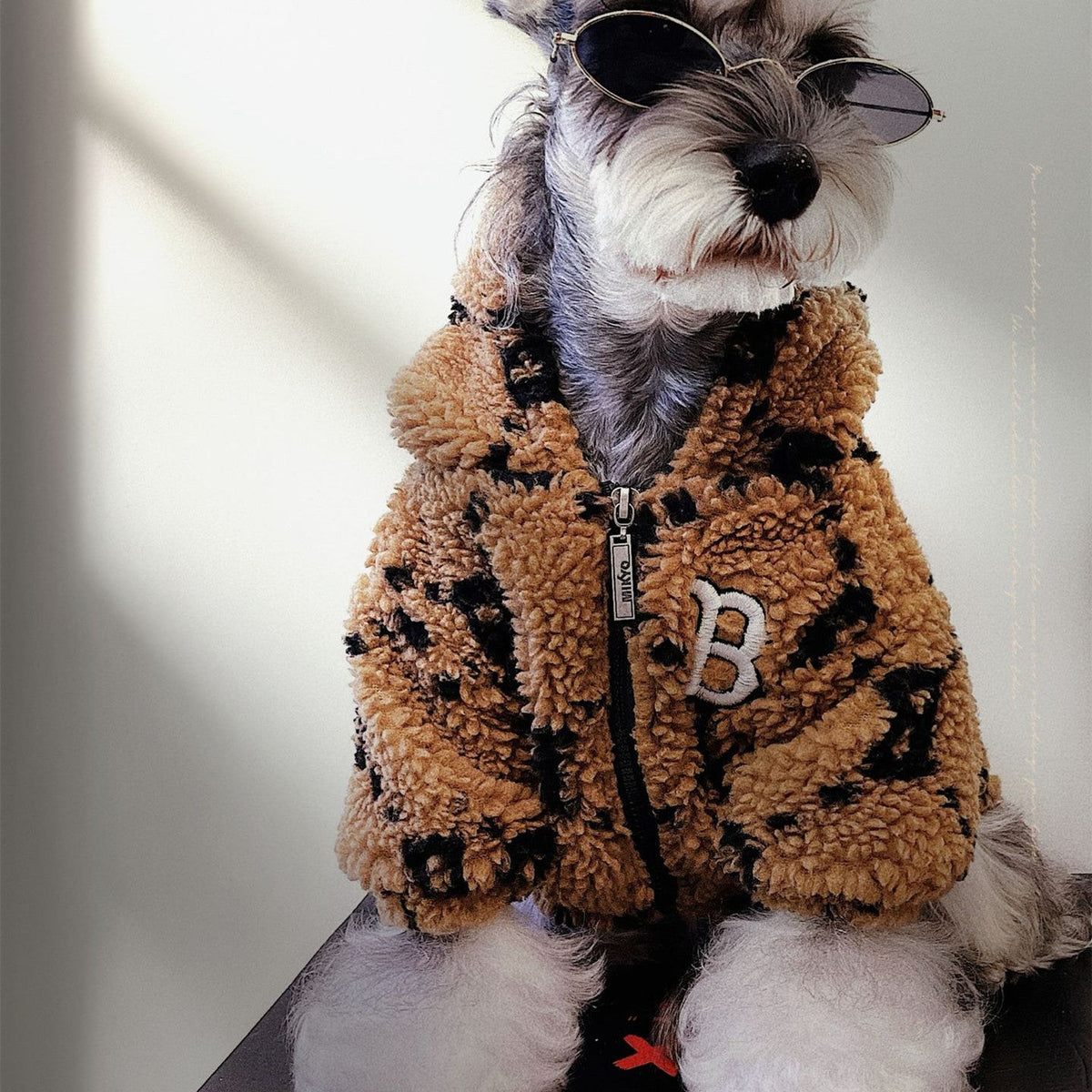 Winter Lamb Fleece Padded Dog Coat - Pet Supplier Store