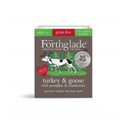 X Forthglade Grain Free Gourmet Turkey & Goose 395g - Pet Supplier Store